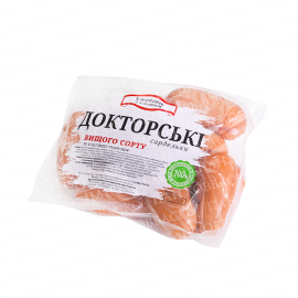 Сардельки "Докторские" Ходоровский мясокомбинат, высший сорт