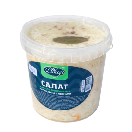 Кулинария ВС Капуста белокочанная маринованная 1 кг ВВиксус