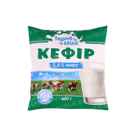 Кефир и ряженка "Кефир 2,5% 400г"Терновище