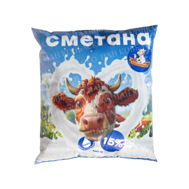 Гощаночка сметана 15% пакет (0.400)Гощаночка 