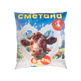 Гощаночка сметана 21% пакет (0.400)Гощаночка 