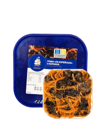 Кулінарія РВ Гриби «По-корейськи» з морквою (чорні деревні) шматочки 0,5кгРЕВЕГА 