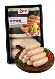 "Ковбаски гриль Курячі"Старицький Мясокомбінат 
